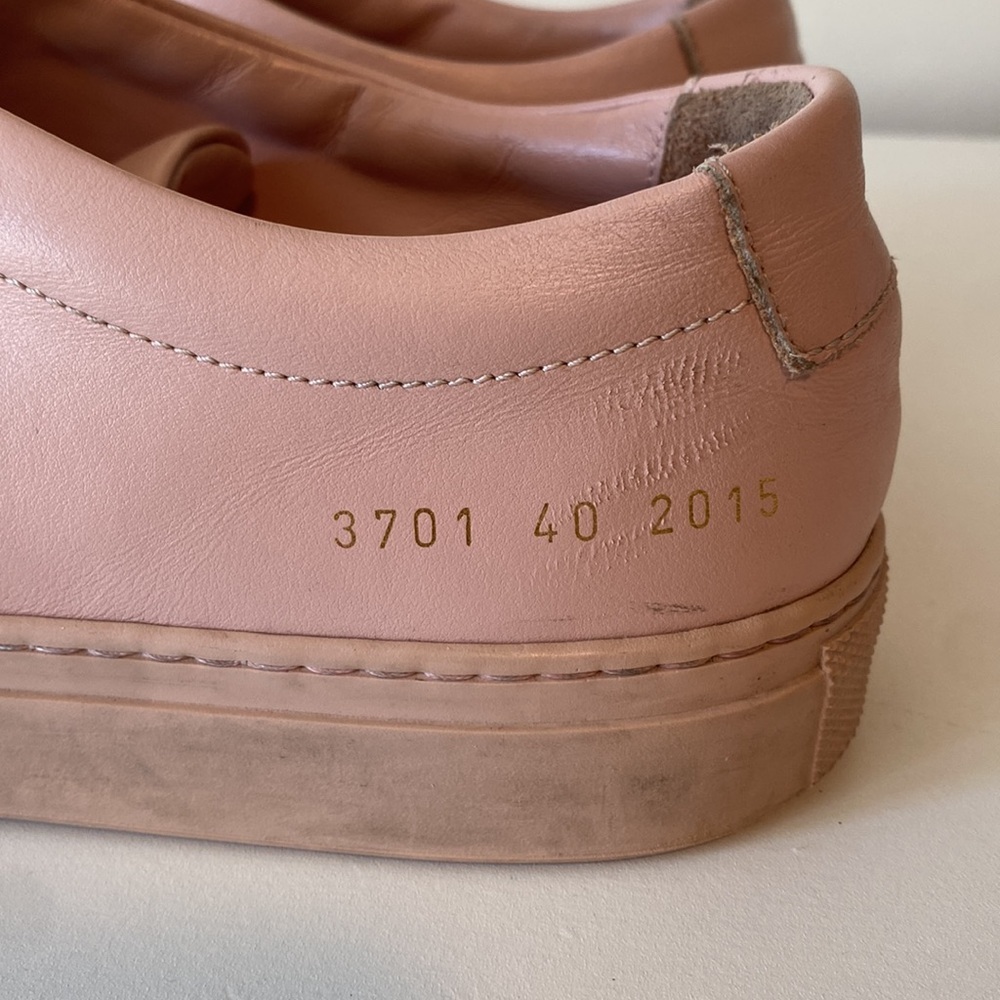 Common Projects Original Achilles Low Sneakers Bl… - image 8